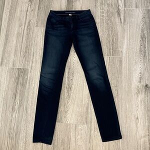 Banana Republic Dark Blue Skinny Jeans, Size 25